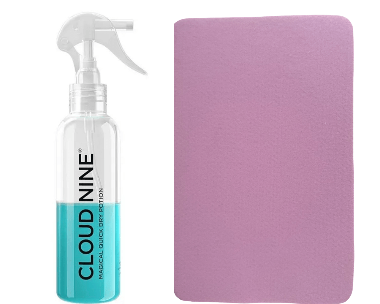 CLOUD NINE Magical Potion. Pink Resisant Heat Mat for Hair Straighteners Gift Set